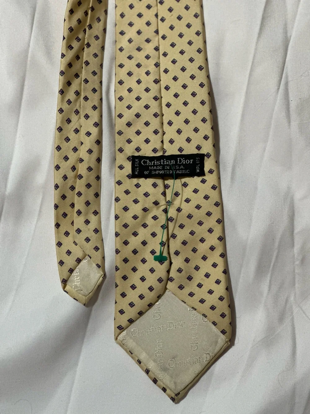 Dior silk tie
